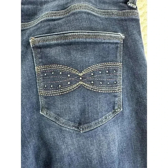 Lee Perfect Fit Straight leg‎ Women's size 16 Dark Blue Denim jeans - Picture 5 of 13